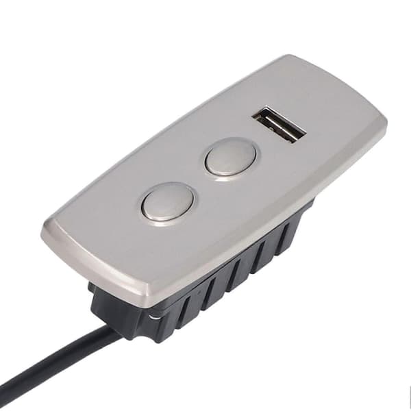 Elektrisk Sofakontroller USB-stik Lige Hoved 5 Ben Husholdnings Elektrisk Sofalift Håndkontroller 100-240V