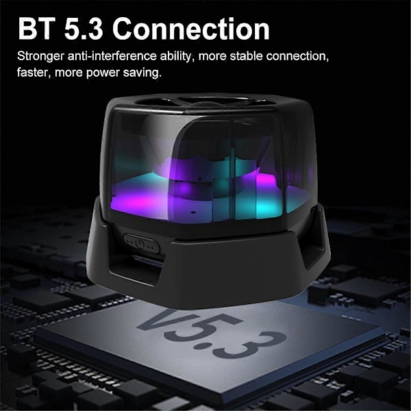 Magneettinen Bluetooth-yhteensopiva kaiutin RGB-valo Bluetooth-yhteensopiva 5.3 pieni langaton kaiutin minikaiuttimet puhelimelle