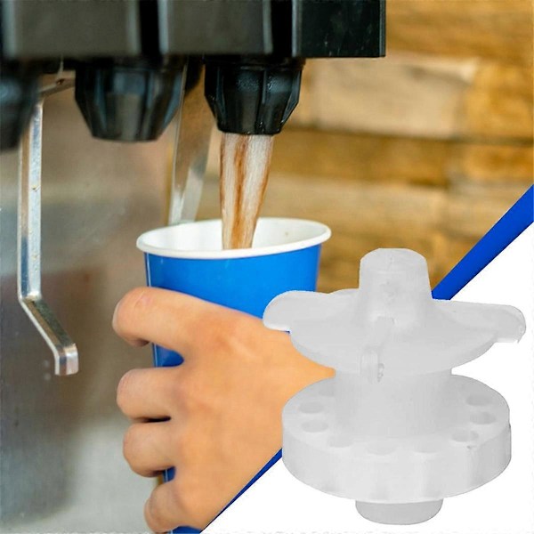 8 stk. LEV Cola Ventil 3.0 Diffuser Intern Mikser 28368 for Drikkevare Dispenser Ventil Hode LEV Indre Dyse