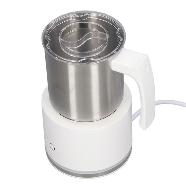 Elektrisk melkeskummer, avtakbar, stillegående, automatisk varm/kald melkeskummer for kaffe, varm sjokolade, 220-240V