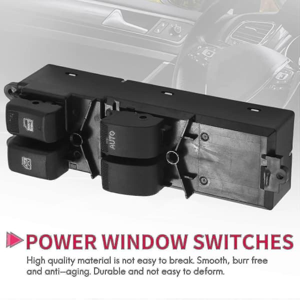 Til Isuzu D-max Dmax 2011-2019 Elektrisk Vindue Hovedkontakt