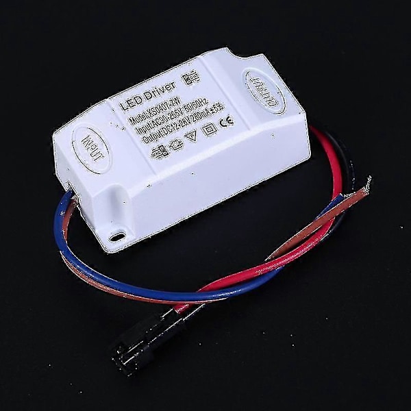 3w 7w 12w 18w 24w Strömförsörjning Driver Adapter Transformator Switch För LED-lampor 4-7W