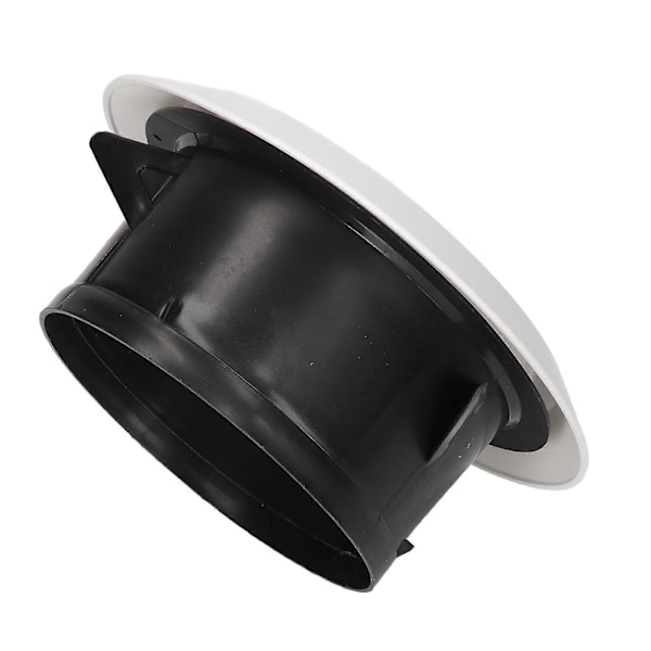 Runt Luftventil ABS Lamellgaller Skydd Undertak för Badrum Kontor Kök Ventilation 15 cm