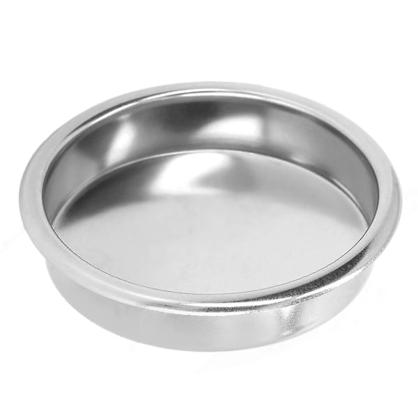 Blindfilter Rostfritt Stål Slitstark Rostsäker 2.3in Kaffemaskin Backspolningsinsats Blindfilter för Hemmet