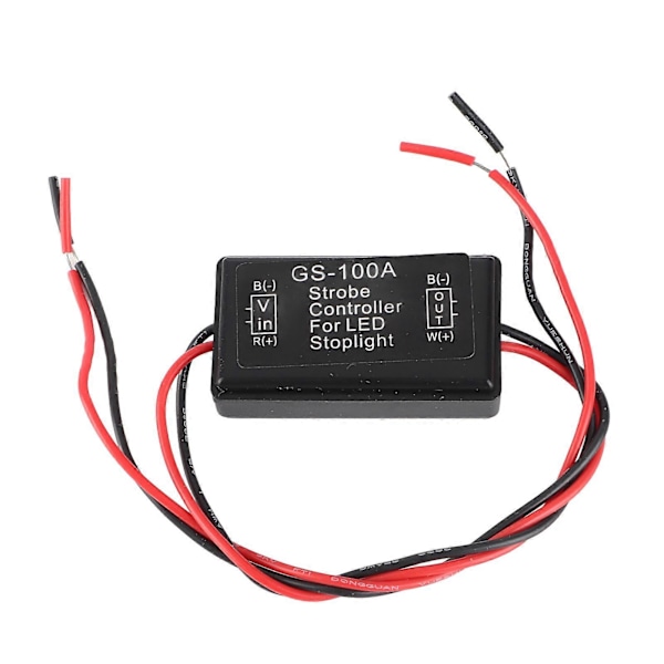 Flash Strobe Controller LED Broms Biltillbehör med IP65-skydd för Motorfordon