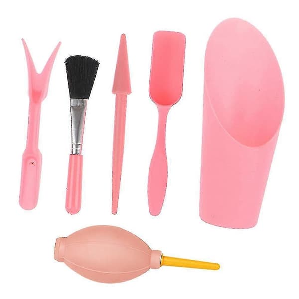 1 Set/6st Mini Trädgårdsredskap Trädgård Växtspade Suckulenter Vattning