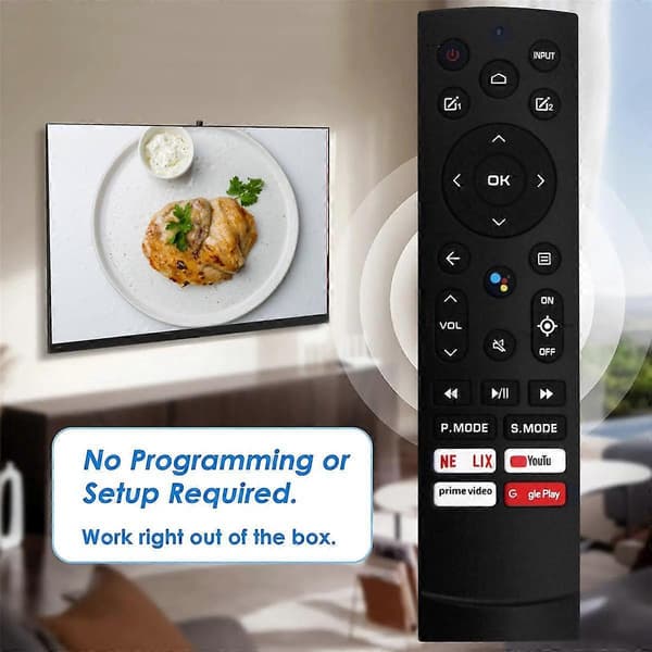 Erstatningsfjernkontroll ERF3P90G for Smart TV Uten Stemmestyring