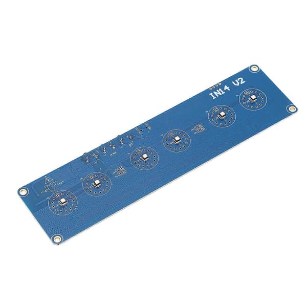 Nixie Rör Klocka Kontrollkort Hög Noggrannhet 7 Färger Glödande Rör Klocka Drivkort för DIY