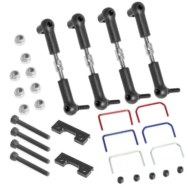 Anti-Roll Bar Kit til 1/16, Slash RC Bil Opgraderingsdele