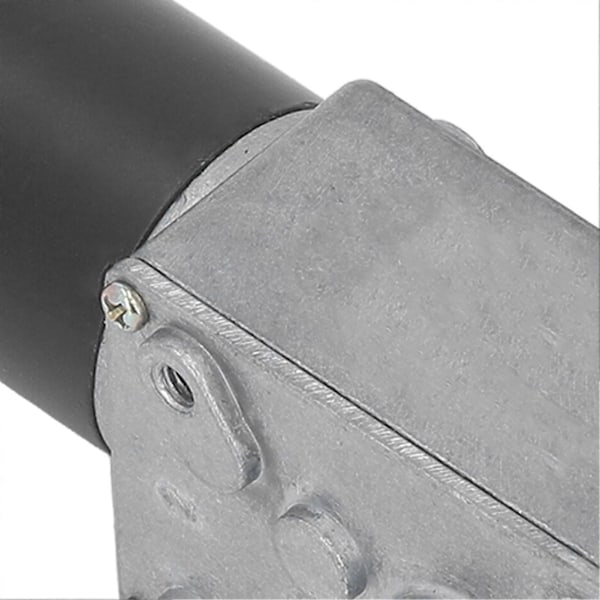 DC-vaihdemoottori, mikro, suuri vääntö, nopeuden alennusturbiini, 12 V, kaksoisakseli, itselukittuva, palautuva kierukkavaihdemoottori, 60 RPM
