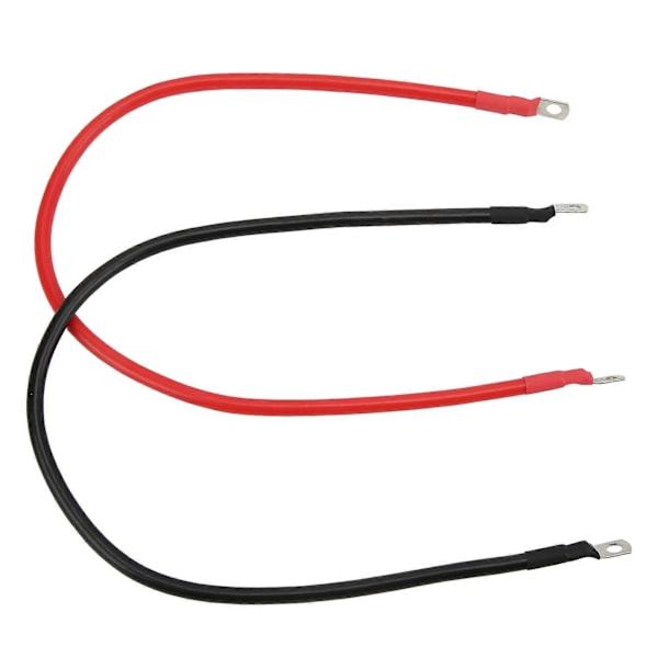 2st Batteriomvandlarkabel Röd Svart 8AWG Mätare Flexibel PVC Vattentät för Bil Båt Solenergi