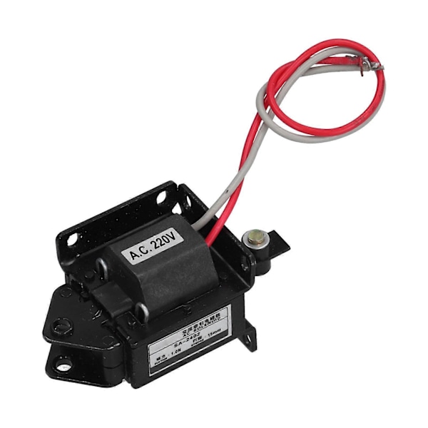 BERM AC Solenoid Elektromagnet Traction Push Pull Elektrisk Magnet AC220V SA?2402