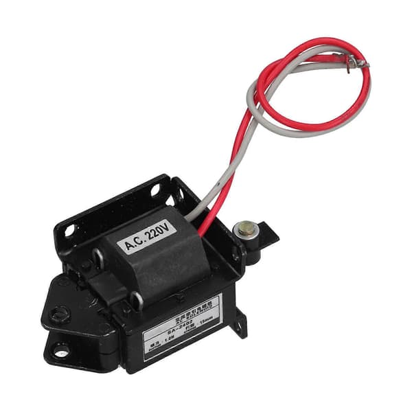 BERM AC Solenoid Elektromagnet Trækkraft Push Pull Elektrisk Magnet AC220V SA?2402