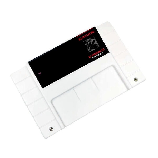 Til SNES 110-I-1 Spil Super 110-I-1 Spilkort til SNES Spillekonsol Familiesjov for Børn, B