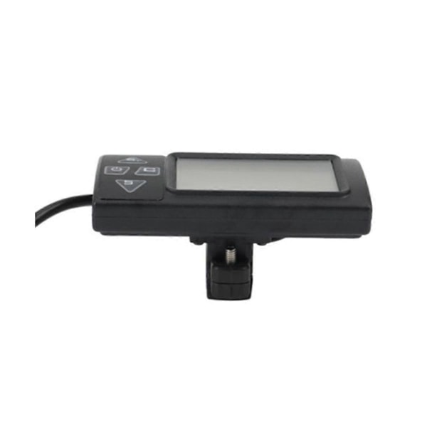 S861 LCD Ebike Display med SM-plugg for Elektrisk Sykkel BLDC Kontroller Kontrollpanel Svart 24V-36V