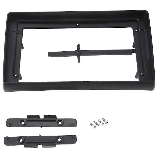 9 Tommers Bil Fascia Radio Panel for 2000-2005 Dash Kit Installasjon Facia Konsollramme Adapter Plate Trim Cover