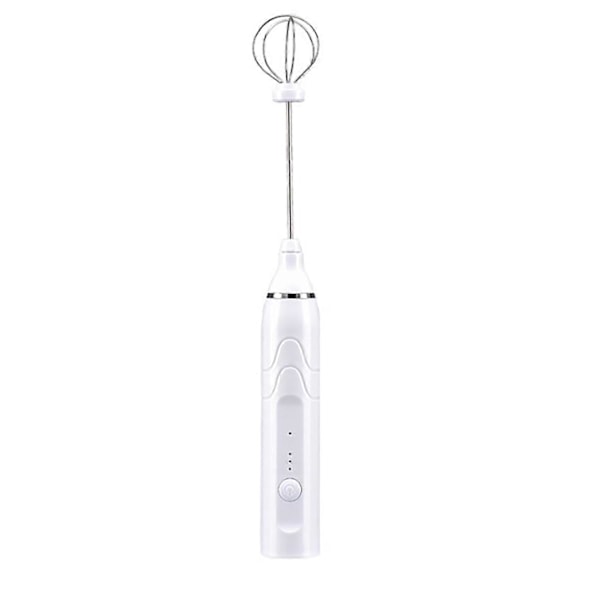 Elektrisk Handmixer USB Uppladdningsbar Automatisk Äggvisp Mjölkskummare Stor Kapacitet Batteridriven Mjölkmixer