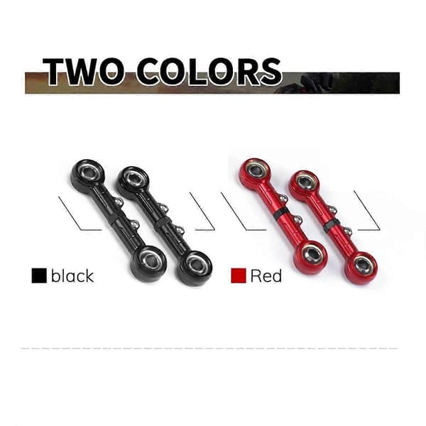 Motorcykel Justerbart Koblingssænkningssæt Drop Links Anti-Roll Bar til CB750 CB 750 2023- (Sort)