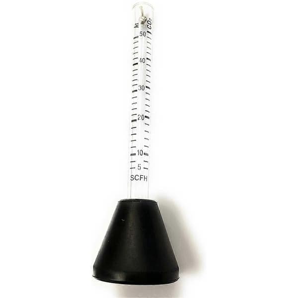 Co2 Profesjonell Gassmengdemåler Tester Flowmeter (Peashooter) for Mig Tig Sveiser Sveis