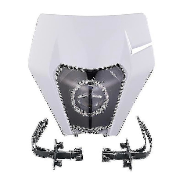 Motorcykel LED Forlygte Forlygte Hovedlys Til Ktm Exc Excf Sxf Xc Xcw Xcf Mx Dirt Bike Universal Enduro Supermoto FairingP20211224498 C LED White