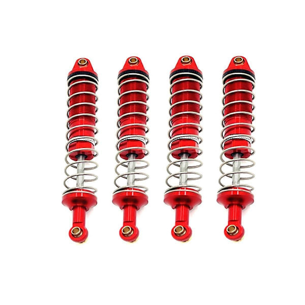 RC Bil Uppgradering Främre Bakre Hydraulisk Kit för 1/12 UD1201 UD1202 UD-12PRO RC Bil Uppgraderingsdelar Röd