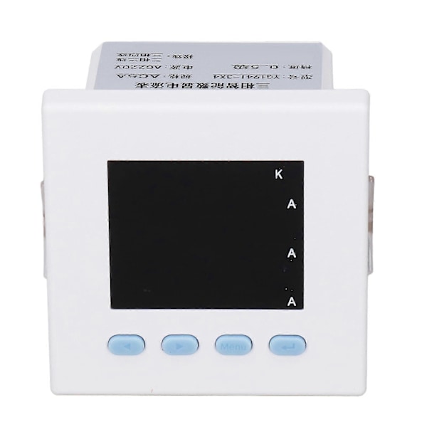 Digital strømmåler 3-fase intelligent ABS flammehemmende hus ammeter for distribusjonsautomatisering AC220V