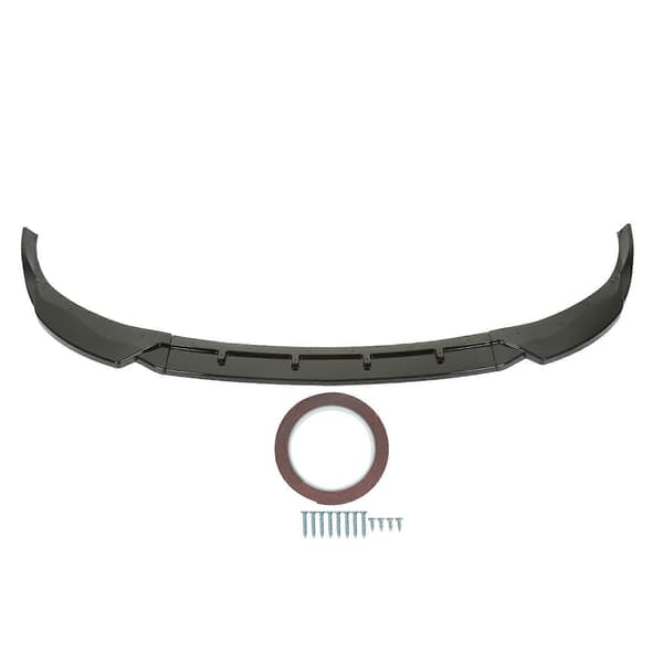 3 stk. Frontkofanger Splitter Læbe Spoiler Diffuser Beskyttelse Udskiftning til Hyundai I30N MK3.5 Hatchback 2020?2022 Blank Sort