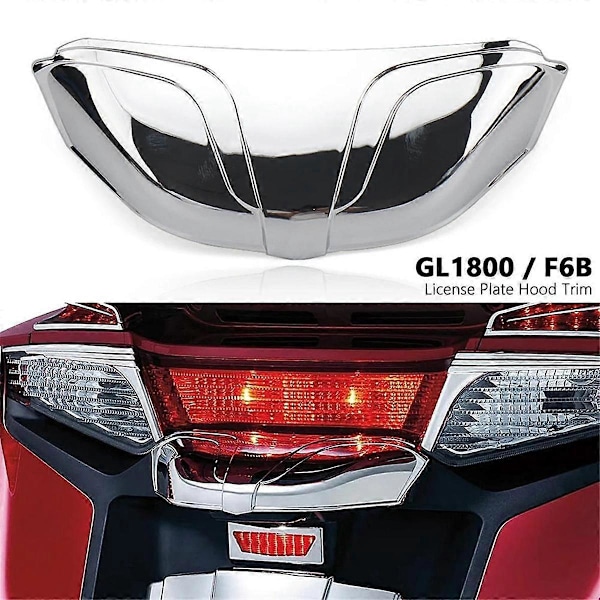 För GOLD WING Goldwing GL1800 1800 F6B 2012-2017 Motorcykeltillbehör Bakre Registreringsskylt Kåpa Trimskydd