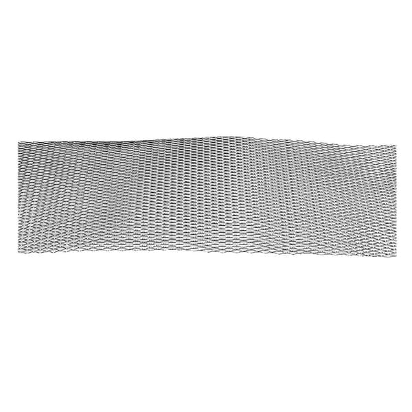 Bil Front Center Grill Rhombisk Mesh Stabil Struktur Aluminium Universal Pasform til Biler Sort