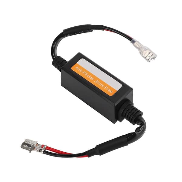 2 stk C12H1 LED Dekoder Ledningsnettsett LED-frontlyspære Dekoder for LED-frontlyspærer