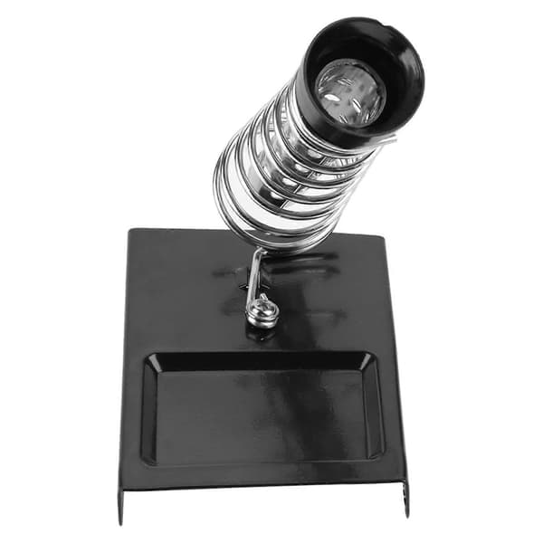 1 stk Loddebolt Pistol Stativ Holder Støtte Stasjon Metallbase