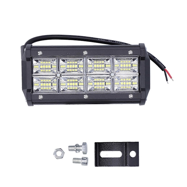 32LED Lysbar 96W Arbeidslampe Modifikasjon Spotlight Universal for 12?24V Kjøretøy