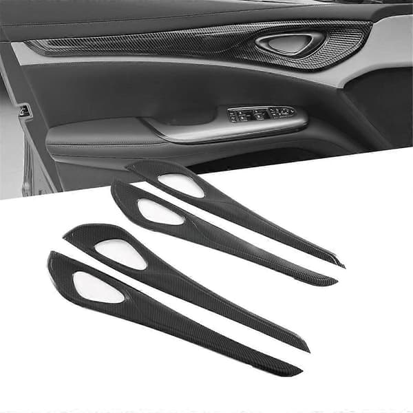 Bil Indvendig Dørpanel Trim Cover Kulfiberfarve til Seal / ATTO 4