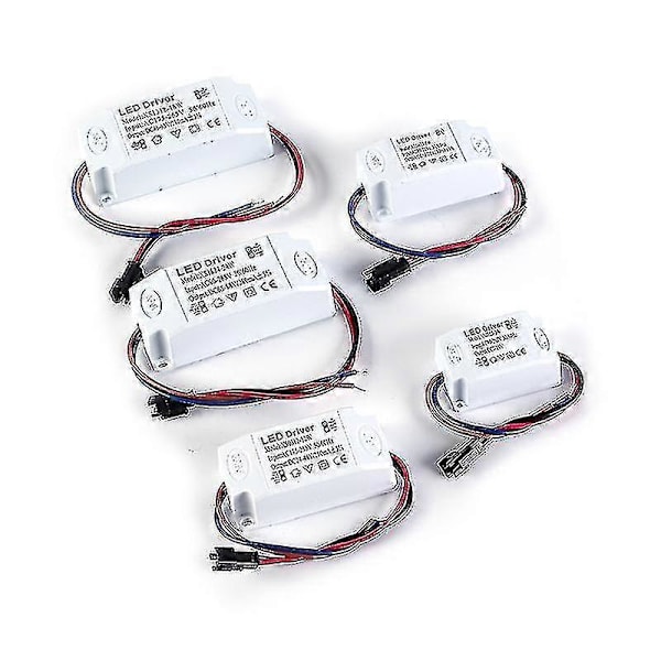 3w 7w 12w 18w 24w Strömförsörjning Driver Adapter Transformator Switch För LED-lampor 13-18W