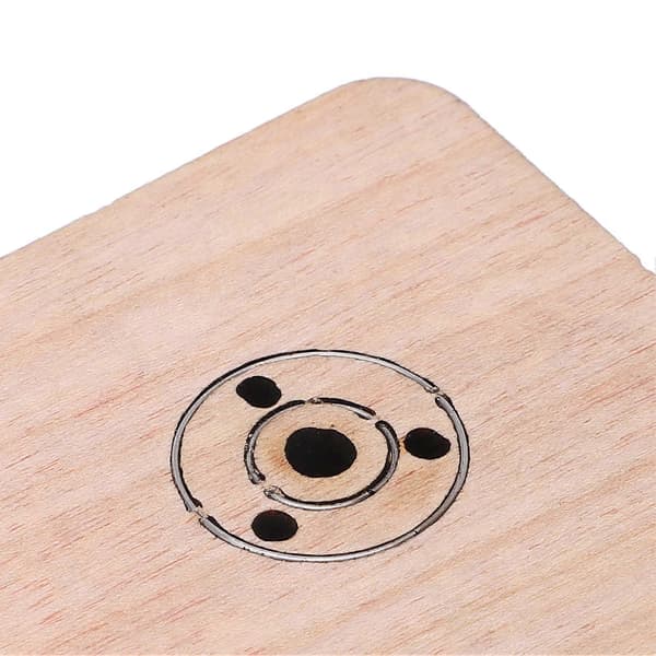 Lærskjæreform 20x10mm Sirkulær Ringform Punch Cutter Craft Mould Tool for DIY