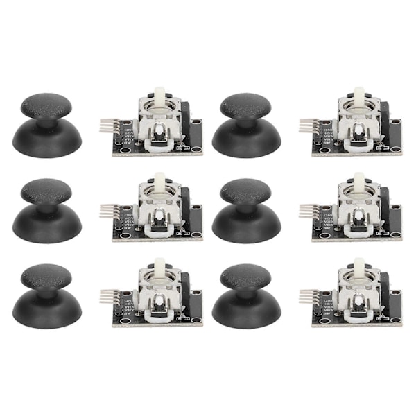 6 Set Joystick Sensor Spelkontroll Modul X Y Dubbla Axlar Ersättningsset Kit KY?023