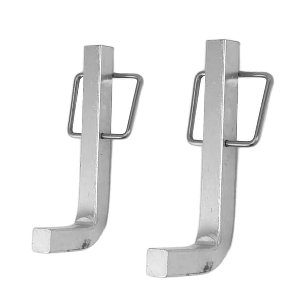 2 st Premium Snap L-stift Stål Snap L-stift Equalizer med Integrerade Snap Clips för Viktfördelningsdrag