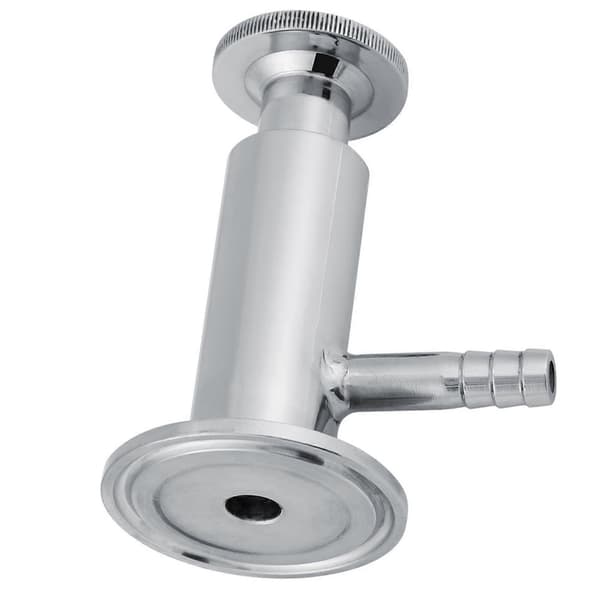 1 stk 2 tommer (50,5 mm) Ferrule Sanitær Rustfritt Stål SUS304 Prøvetakingsventil