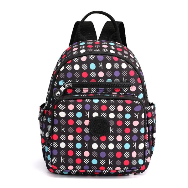 Vento Marea Mini Ryggsäck Blommigt Tryck Axelväska Style 9