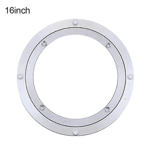 Naievear Rund Form Aluminiumlegering Glatt Dreieskive Dreieplate For Roterende Bord 16inch