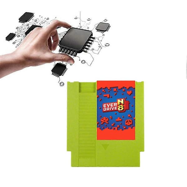Spelkort N8 Flash Card 3000-I-1 US Version för 8 Bit Videospelskonsol Retro Spelkort C