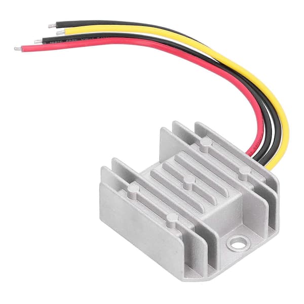 DCDC Konverter 24V til 12V 10A 120W StepDown Vanntett Spenningsregulator Transformator