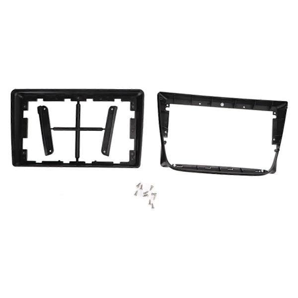 9in Sort Bilradio Fascia Navigasjonspanel Ramme Stereo Installasjonssett Erstatning for KIA Sorento 2013
