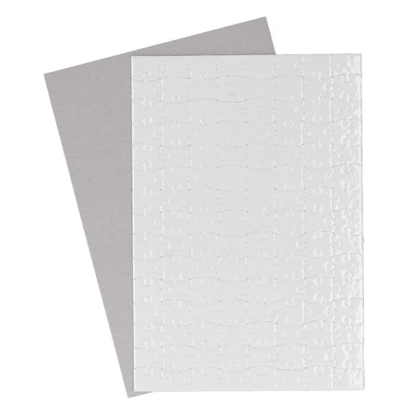 10 Set Blank Pussel Sublimering Värmeöverföring A4 20cmx29cm 120 bitar Kit för DIY
