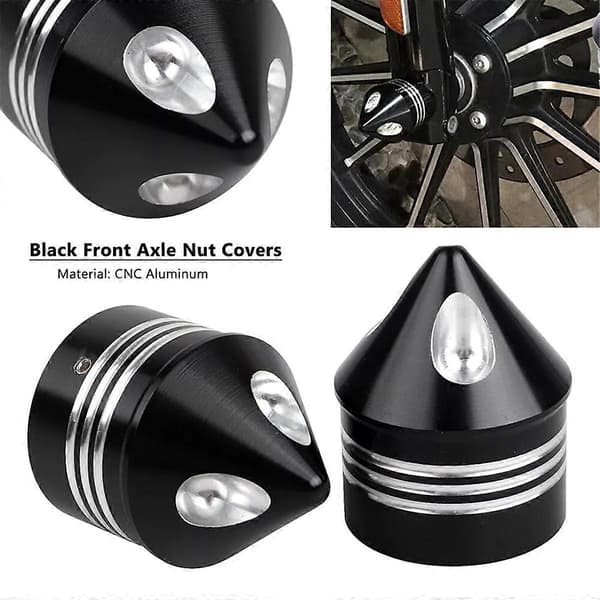 Frontakselmutterdeksel for Dyna Touring Road Classic FLHRC