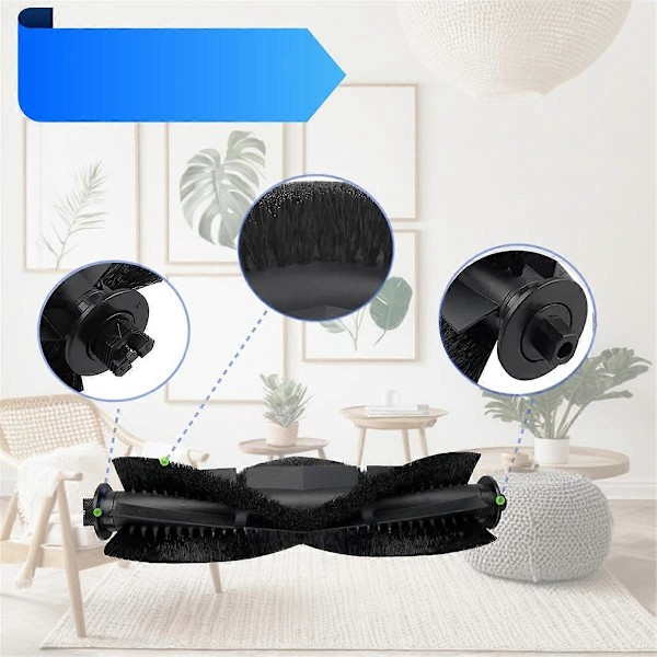 Tilbehør for L9000, L8000, for L6 Nex, for Q6 SE, for SL60D robotstøvsuger erstatning