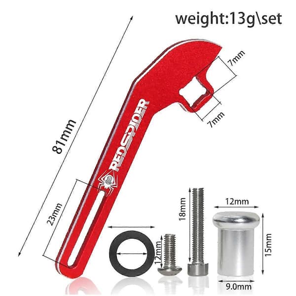 Sändare Ratt Trigger Tumspak Enhands Kontroll Adapter för Noble NB4 NB4+ NB4PRO Kontroller, C