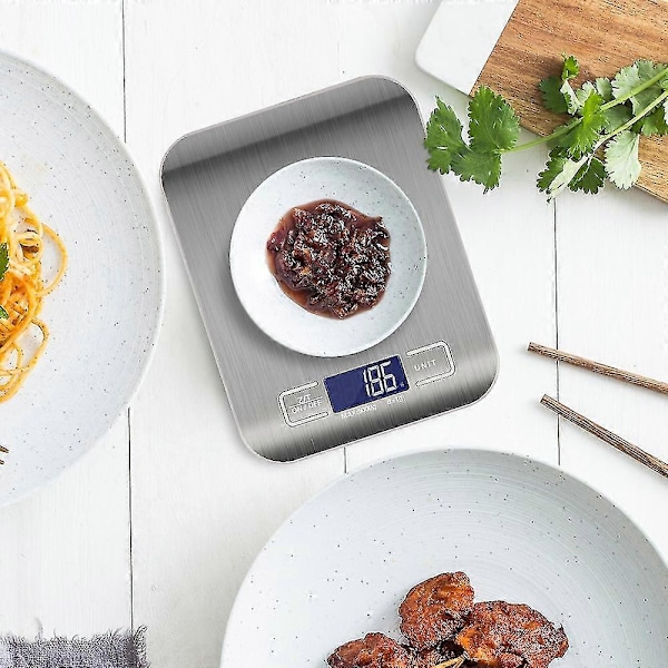 10/5kg Köksvåg med LCD-display Precision Elektronisk Våg 10kg
