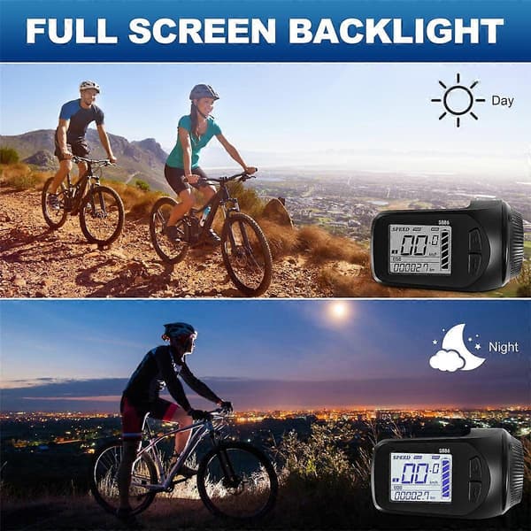 24V/36V/48V S886 Ebike LCD Display Panel Tommelgass for Elektriske Sykler E-Scooter