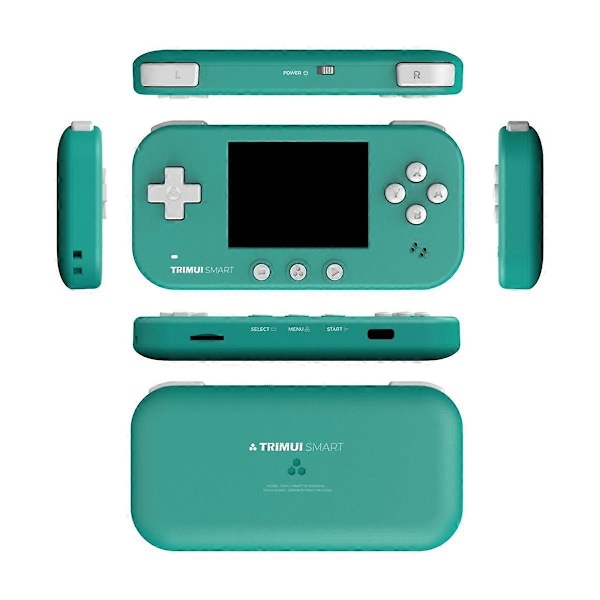 Älykäs pelikonsoli AMPOWN Matchingille 2,4 tuuman IPS-näyttö avoimen lähdekoodin retro-käsikonsoli Wifi VS käsikonsoli, C